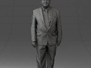 fat man in suit 0521 3d print ready 3D Print Model