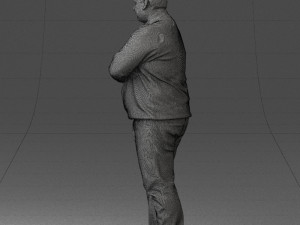 chubby man in sweater 0519 3d print ready 3D Print Model