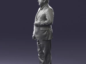 grandfather plaid gray jacket 0518 3d print ready 3D Print Model