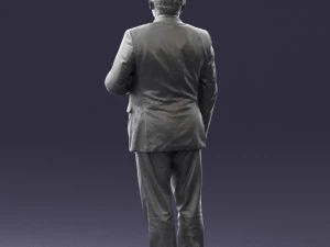 grandfather plaid gray jacket 0518 3d print ready 3D Print Model