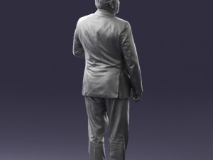 grandfather plaid gray jacket 0518 3d print ready Modelo de Impressão 3D