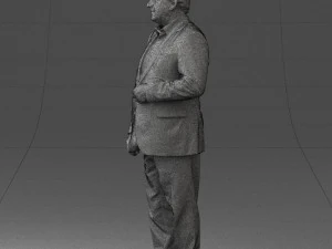 grandfather plaid gray jacket 0518 3d print ready 3D Print Model