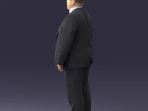fat man gray suit 0517 3d print ready 3D Print Model