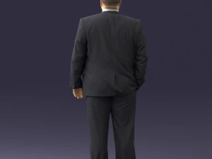 fat man gray suit 0517 3d print ready 3D Print Model