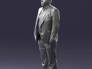 fat man gray suit 0517 3d print ready 3D Print Model