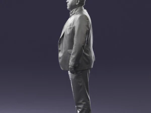 fat man gray suit 0517 3d print ready 3D Print Model