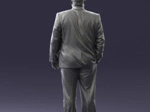 fat man gray suit 0517 3d print ready 3D Print Model