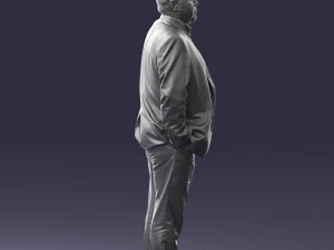 fat man gray suit 0517 3d print ready 3D Print Model