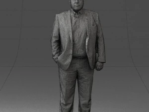 fat man gray suit 0517 3d print ready 3D Print Model