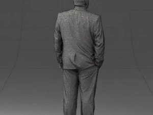 fat man gray suit 0517 3d print ready 3D Print Model