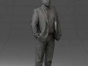 fat man gray suit 0517 3d print ready 3D Print Model