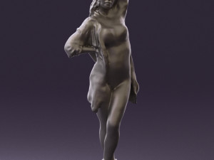woman in colored swimsuit long hair 0529 Modèle 3D