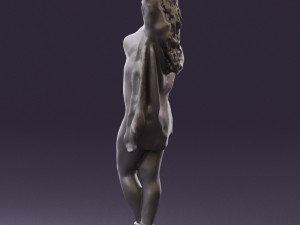 woman in colored swimsuit long hair 0529 3d print ready 3D Print Model