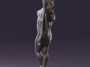 woman in colored swimsuit long hair 0529 3d print ready 3D Print Model