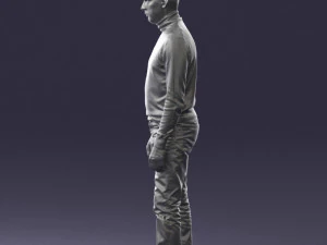 guy the coffee turtleneck 0514 3d print ready 3D Print Model