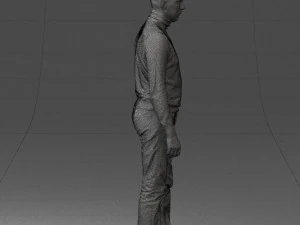 guy the coffee turtleneck 0514 3d print ready 3D Print Model