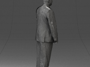 bearded man black suit 0512 3d print ready 3D 프린트 모델