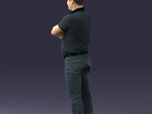 boy short sleeve shirt 0510 3D Model