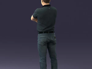 boy short sleeve shirt 0510 3D Model