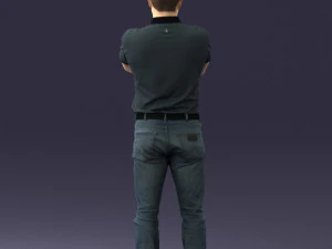 boy short sleeve shirt 0510 3D Model