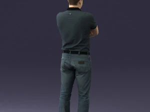 boy short sleeve shirt 0510 3D Model