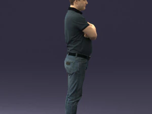boy short sleeve shirt 0510 3D Model