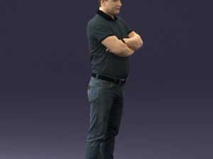 boy short sleeve shirt 0510 3D Model