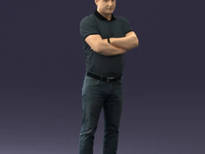 boy short sleeve shirt 0510 3D Model