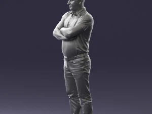 boy short sleeve shirt 0510 3D Model