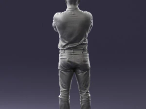 boy short sleeve shirt 0510 3D Model