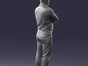 boy short sleeve shirt 0510 3D Model