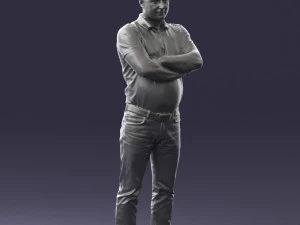 boy short sleeve shirt 0510 3D Model