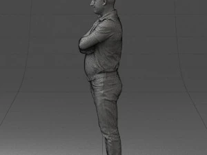 boy short sleeve shirt 0510 3D Model