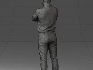 boy short sleeve shirt 0510 3D Model