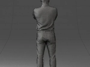 boy short sleeve shirt 0510 3D Model