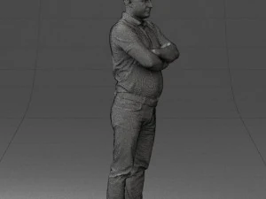 boy short sleeve shirt 0510 3D Model
