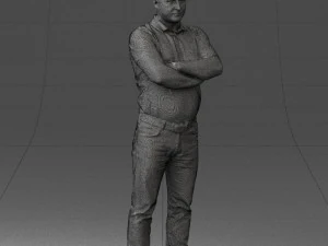 boy short sleeve shirt 0510 3D Model