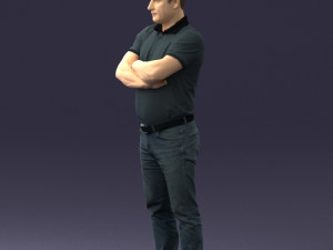 boy short sleeve shirt 0510 3d print ready 3D Принт Модель