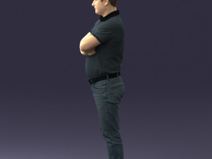 boy short sleeve shirt 0510 3d print ready 3D Принт Модель