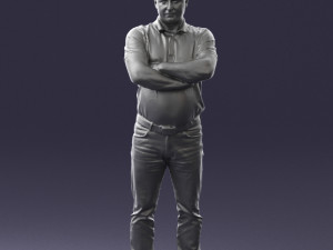 boy short sleeve shirt 0510 3d print ready 3D Принт Модель
