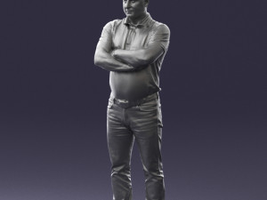 boy short sleeve shirt 0510 3d print ready 3D Принт Модель