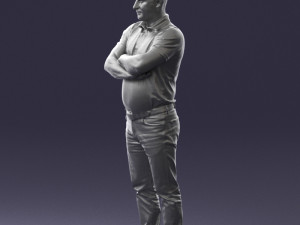 boy short sleeve shirt 0510 3d print ready 3D Принт Модель