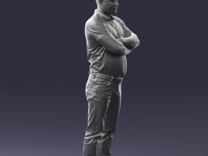 boy short sleeve shirt 0510 3d print ready 3D Принт Модель