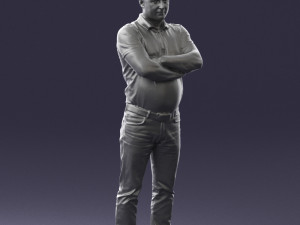 boy short sleeve shirt 0510 3d print ready 3D Принт Модель