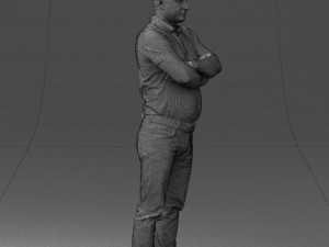 boy short sleeve shirt 0510 3d print ready 3D Принт Модель