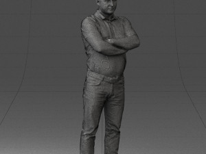 boy short sleeve shirt 0510 3d print ready 3D Принт Модель