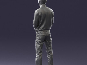 boy in pink shirt 0504 Modello 3D