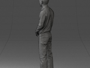 boy in pink shirt 0504 Modello 3D