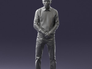 boy in pink shirt 0504 3d print ready 3D-Druckmodell