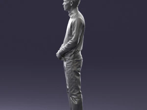 boy in pink shirt 0504 3d print ready 3D Print Model